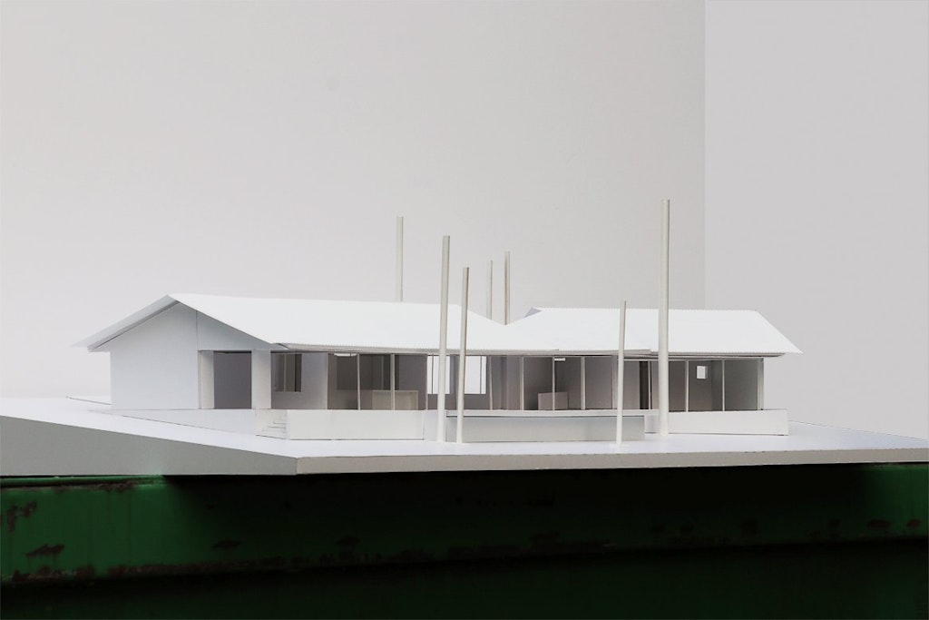 Divine House. Preliminary study model